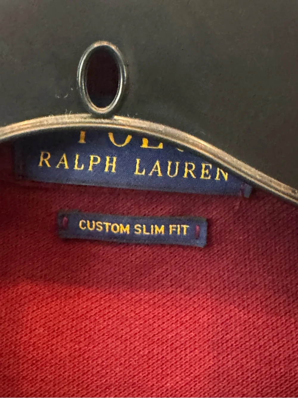 Polo Ralph Lauren Polo Custom Slim Fit Shirt Burgundy